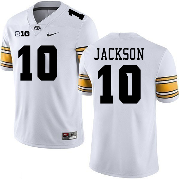 Nick Jackson Iowa Jersey,University Of Iowa Hawkeyes Fotoball Uniforms,Jersey,Gears-White